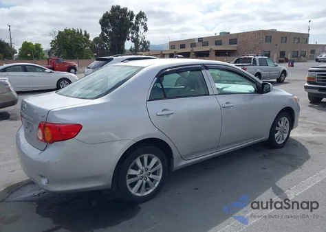 2009 Toyota Corolla Le из США, поврежденный, VIN 2T1BU40E79C040157